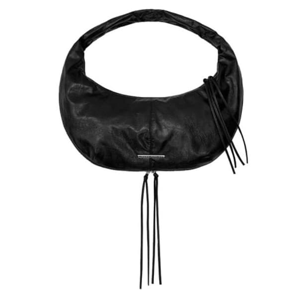 트리밍버드 Zipper Finishing Leather Hobo Bag 