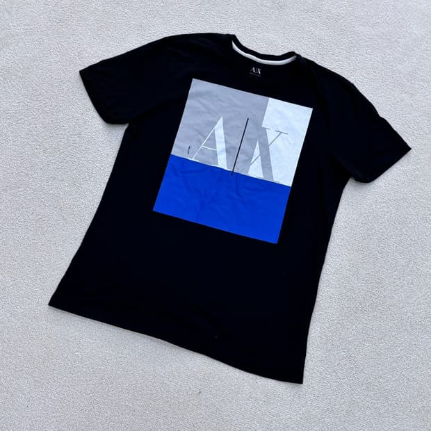 L 고급 빈티지 반팔 티셔츠 0410E