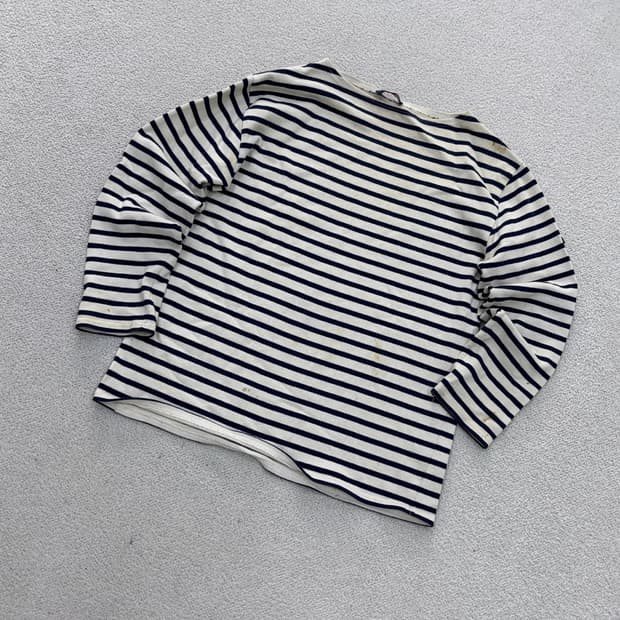 실측확인 세인트제임스 여성 긴팔 티 (오염확인) 0623E2