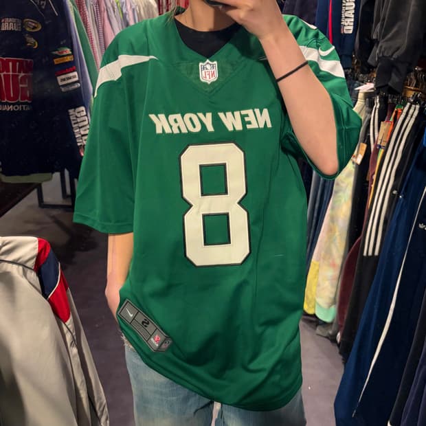 [IM]NFL X NIKE NFL NO.8 Rodgers 반팔 져지 그린