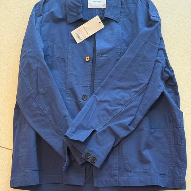 아웃스탠딩 프렌치워크자켓 블루 L