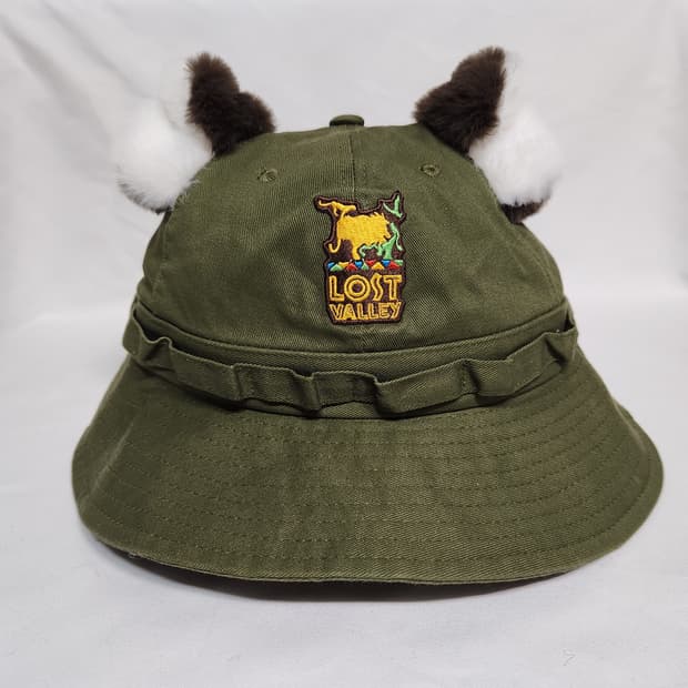 H917 [56-58] 에버랜드 사파리 너구리 모자 벙거지