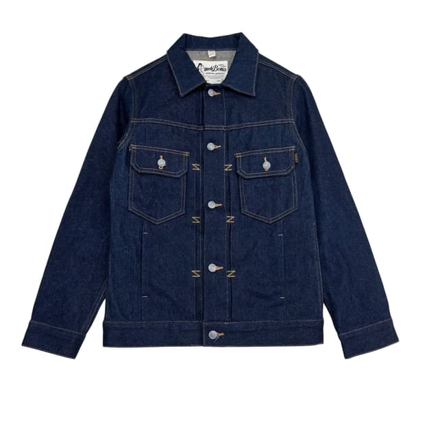 누드본즈 14OZ 데님 자켓