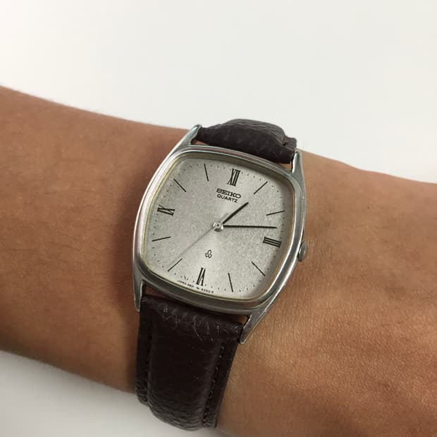 80s seiko chariot roman index