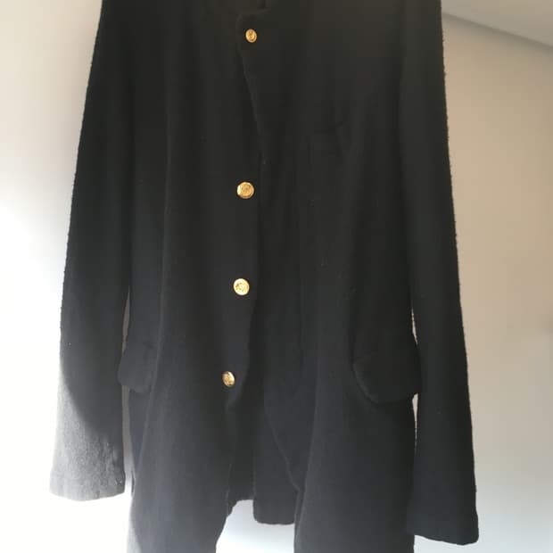 꼼데가르송 옴므 플러스 축융 울 자켓 ad2005