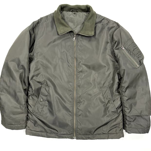 빈티지 유니클로 그레이 봄버자켓