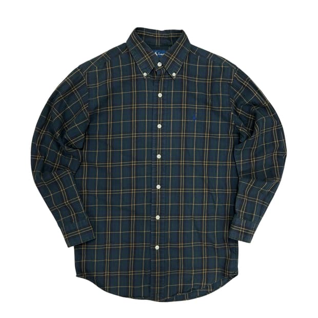 폴로 빈티지 체크셔츠(S)