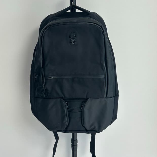 스파이더 블랙 백팩 가방