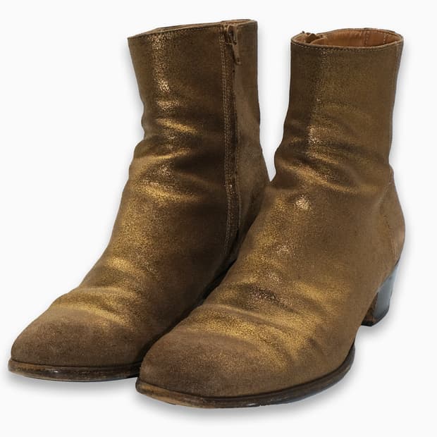 메종 마틴 마르지엘라 메탈릭 턱시도 쿠반힐 부츠 41(260) 사이즈