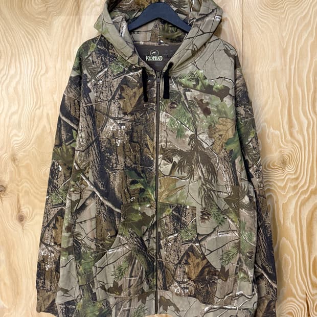 레드헤드 리얼 트리 카모 빅 후드집업