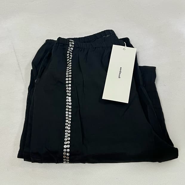 [S,M]기마구아스 Angel 스팽글 팬츠/블랙