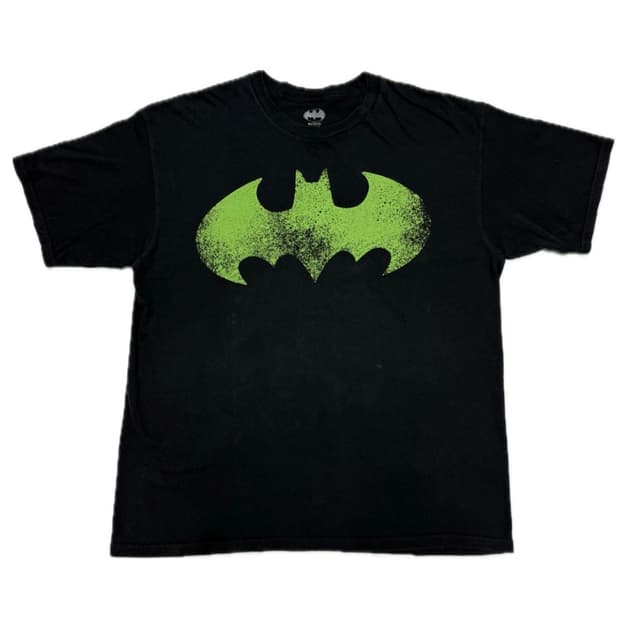 00s BATMAN 빈티지 베트맨 페이딩 반팔 티셔츠 XL