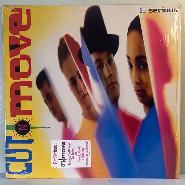 (중고LP-비트/하우스) Cut 'N' Move -Get Serious
