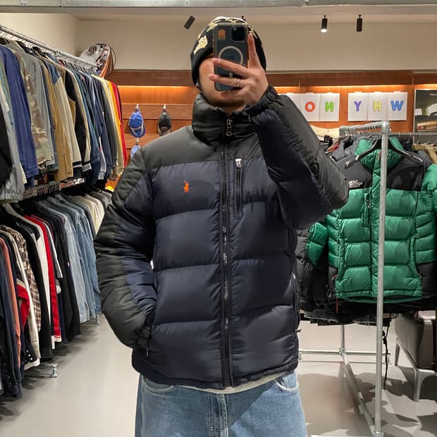 폴로 랄프로렌 구스다운 패딩