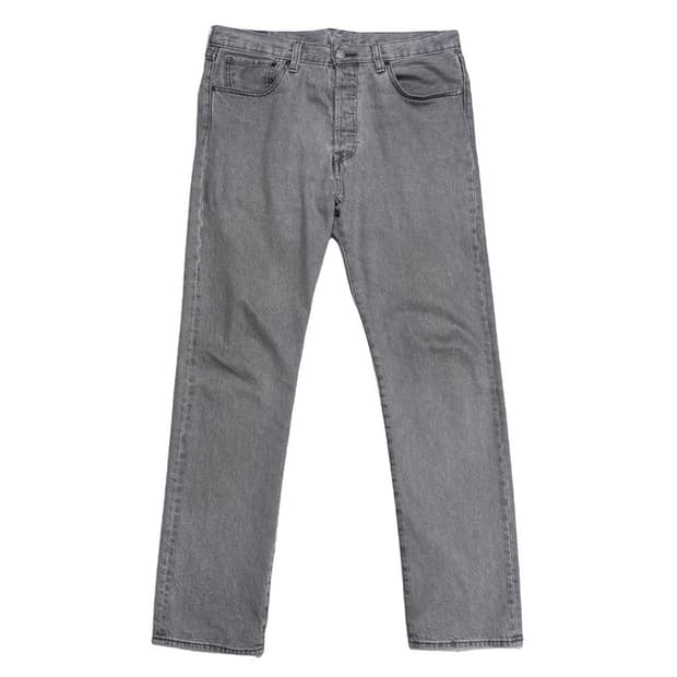 LEVI'S 501 데님팬츠 버튼 플라이 그레이 33 | 32