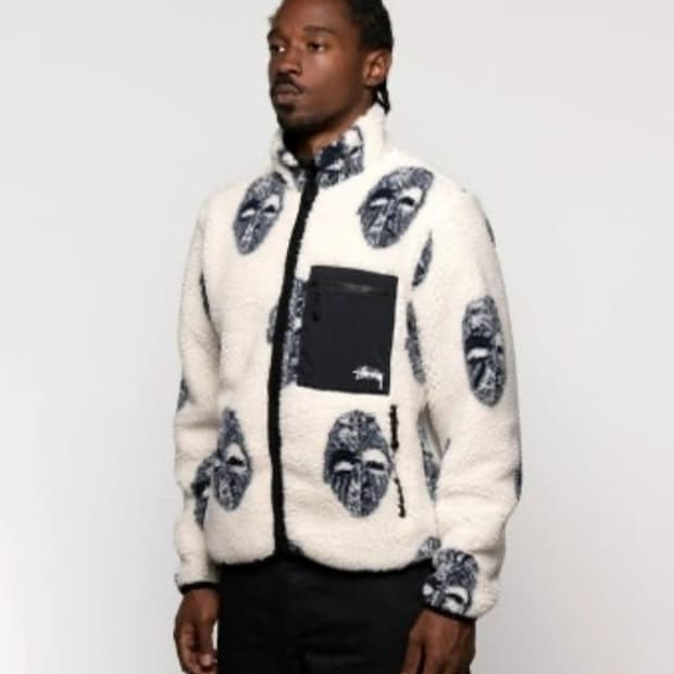 Stussy Mask Sherpa Jacket 스투시 마스크 플리스후리스