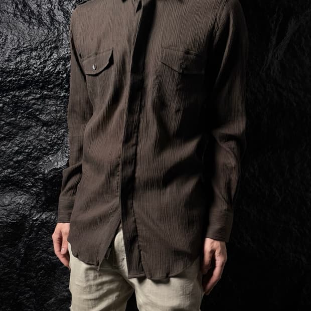 Dolce & Gabbana Military Epaulet Shirt