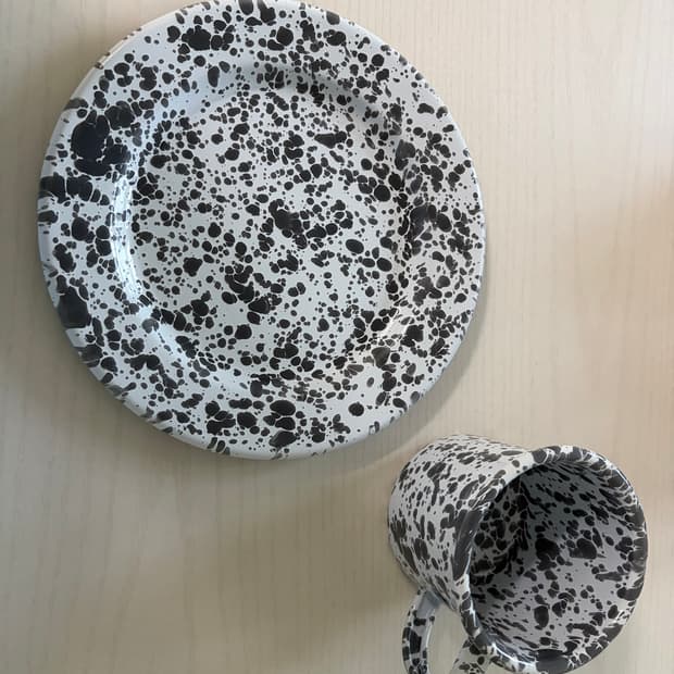 크로우캐년 컵 접시플레이트