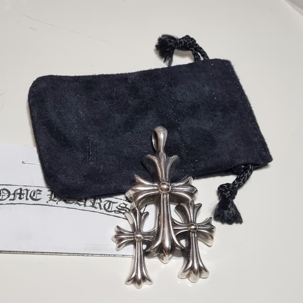 크롬하츠 3CH 트리플크로스 펜던트 풀구성품