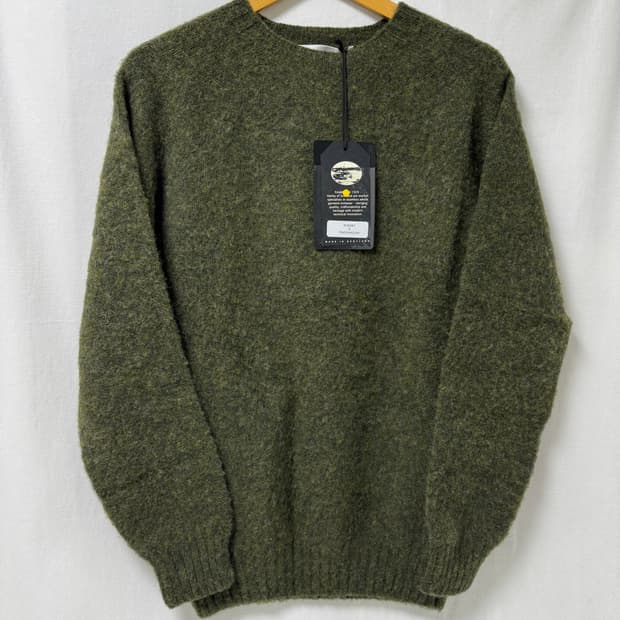 할리오브스코틀랜드 쉐기독 니트 S