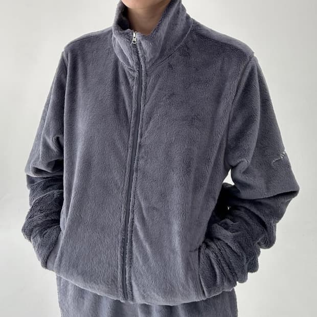 jichoi 23-006 fleece zip 지초이 플리스 집업