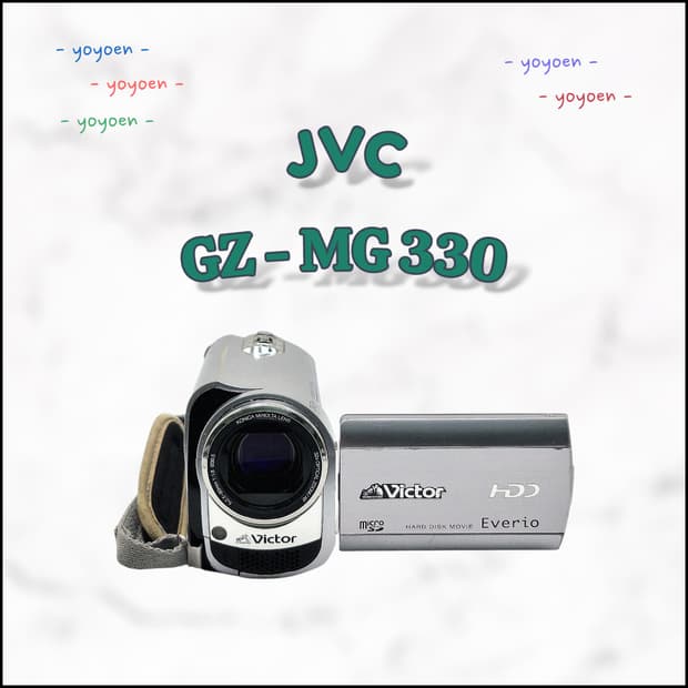 JVC GZ-MG330 빈티지캠코더