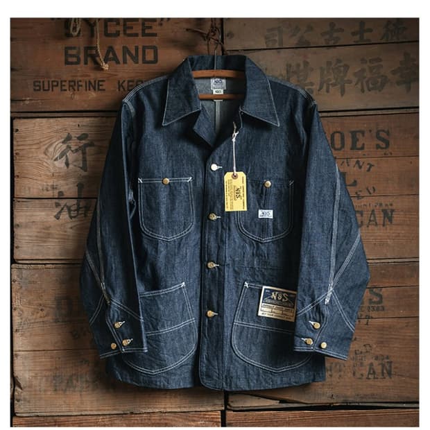 브론슨 커버올 초어 데님자켓 40 L 새상품