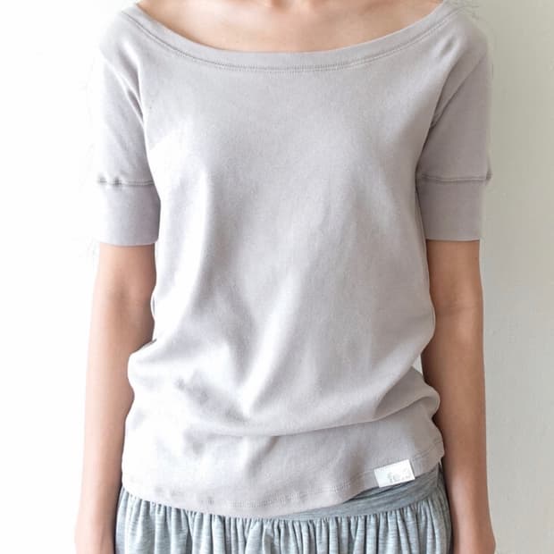 샵페어리[fe.3] rib half top (greyish beige)