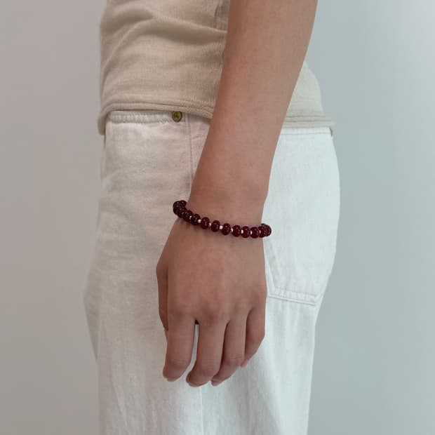Ruby Glaze Bracelet