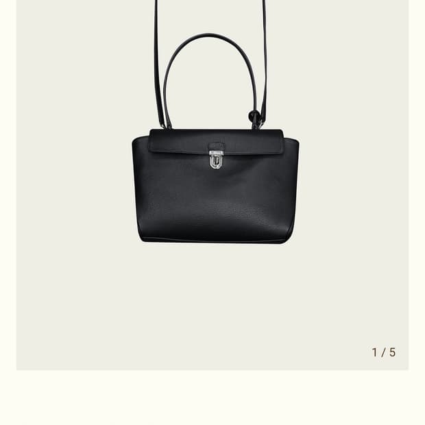 리본빛 marlow bag black