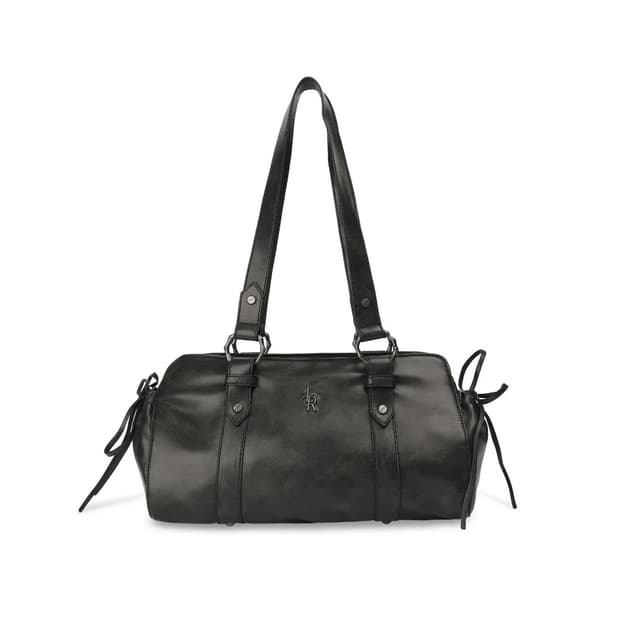 레더리 레더 숄더백 블랙