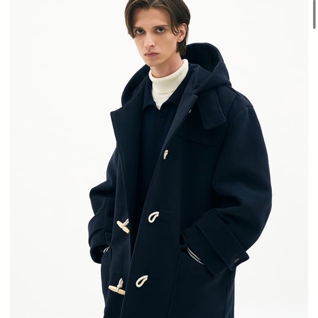 파르티멘토 더플 롱코트 떡볶이코트 S사이즈