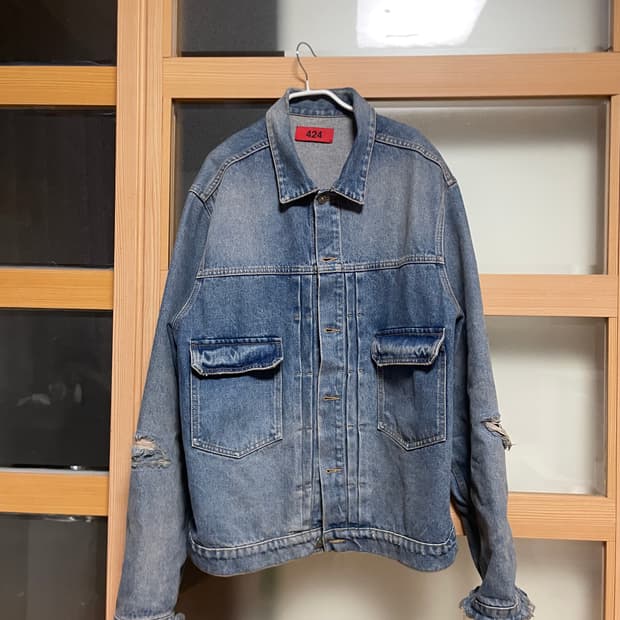 424 청자켓, 트러커 타입2 판매해요