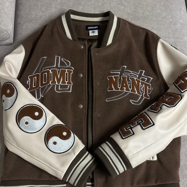 Dominant 바시티 자켓 M