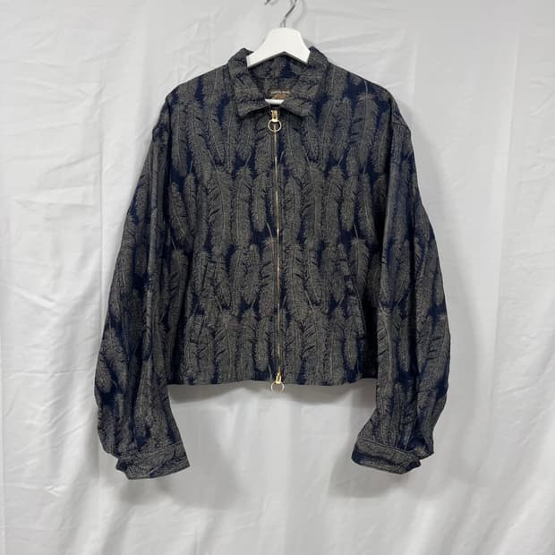 캐피탈 12온즈 맥파이 데님 드리즐러 자켓