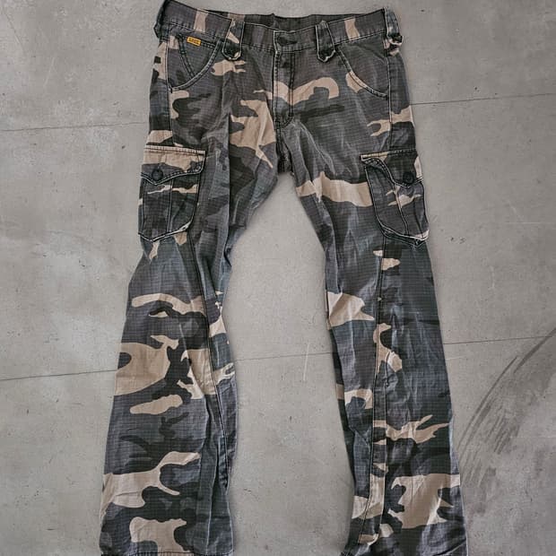 리 lee 카모팬츠