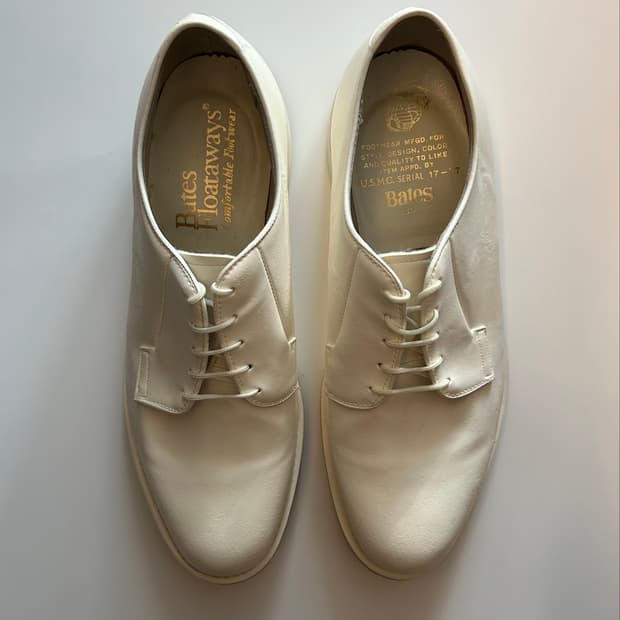 70’s USMC white dress shoes