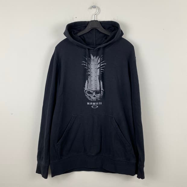 오클리 Oakley 하와이 스컬 해골 후드티 M <461>