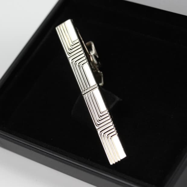 랑방 B+등급 5.5cm 남자 명품 넥타이핀 빈티지