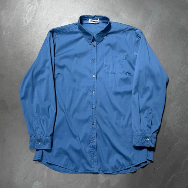Jil Sander by Raf Simons 09SS blue Shirt