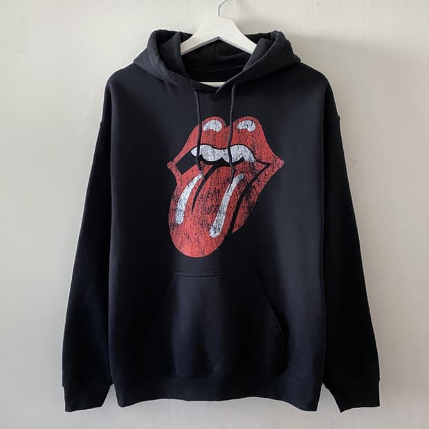 롤링스톤즈 블랙 후드티