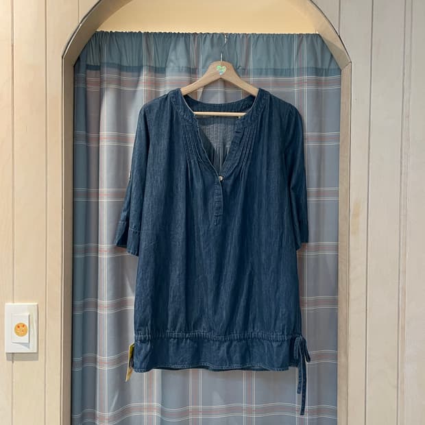 GAP 데님 블라우스 모리원피스