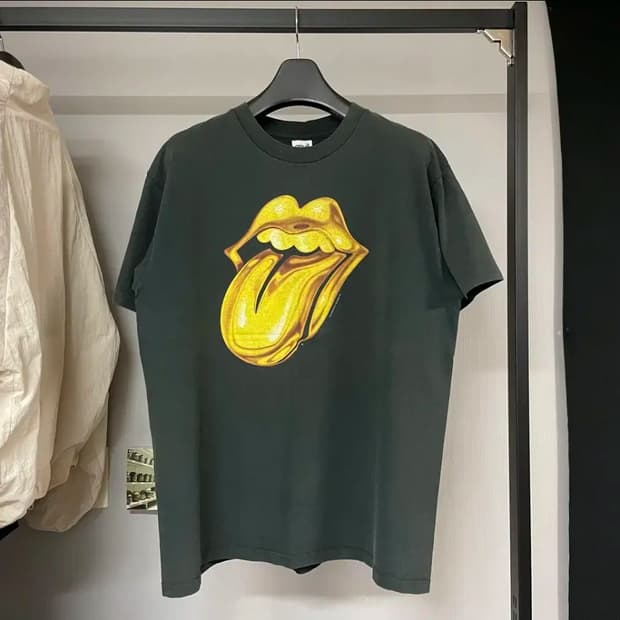 롤링스톤즈 x 펄잼 90s 밴드티