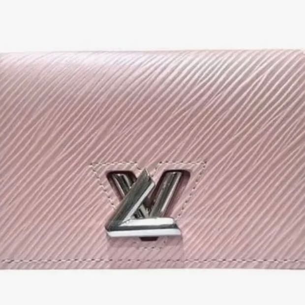 루이비통 에삐 트위스트 카드지갑 핑크