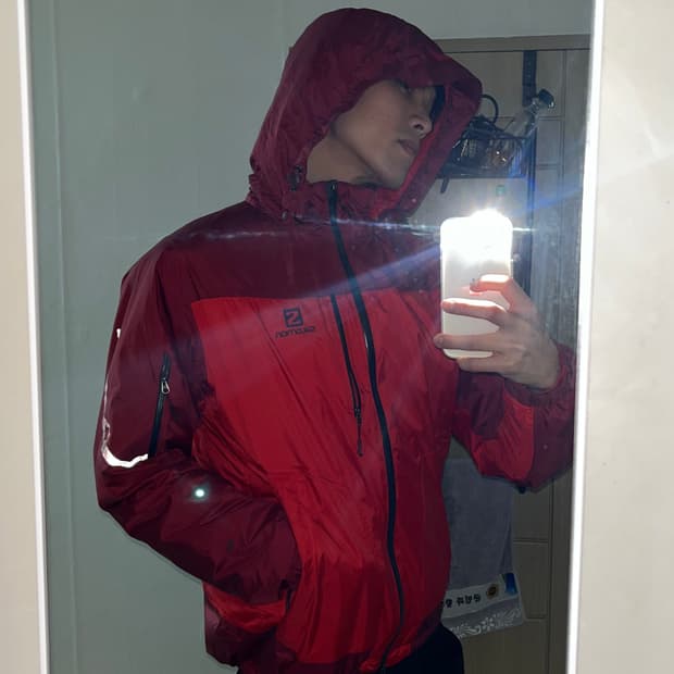 살로몬(Salomon) 더미 하이브리드 바람막이 자켓 - 100(L) /