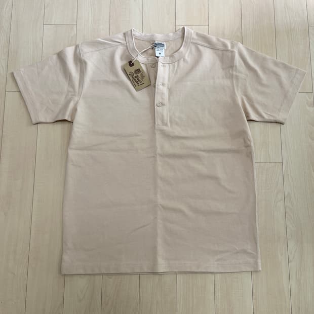 브론슨 헨리넥 반팔 M 새상품