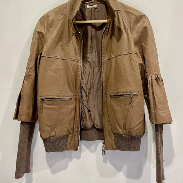 Brunello Cucinelli 가죽 자켓 44사이즈 매장판