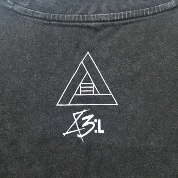 대만 밴드 팔삼요 831 굿즈 빈티지 워싱 반팔 티셔츠 L