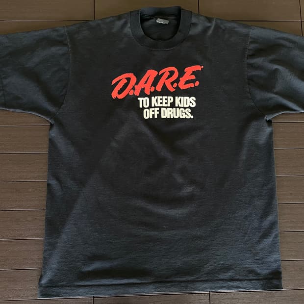(XXL) 90s 빈티지 DARE 티셔츠