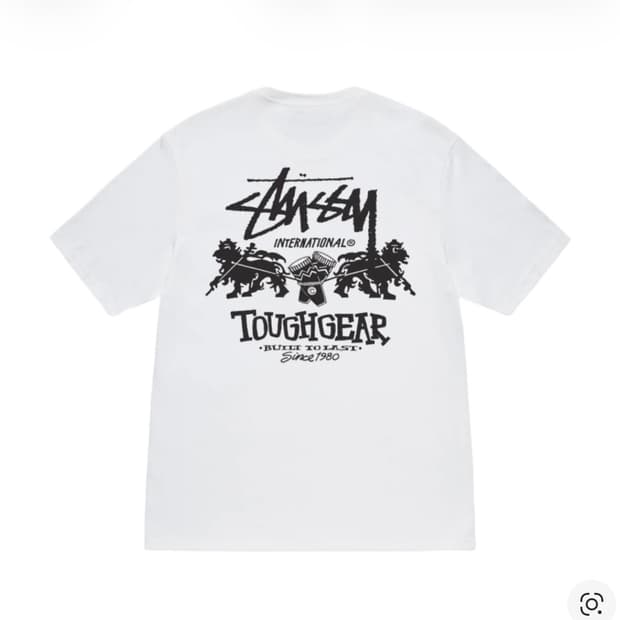 스투시 터프 기어 인터내셔널 반팔 L